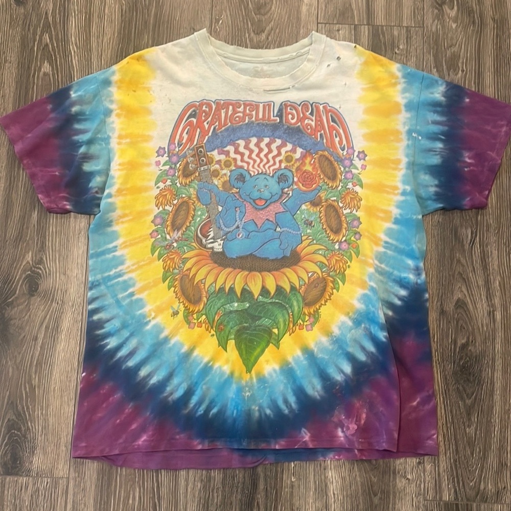 Liquid blue vintage Grateful Dead shirt
